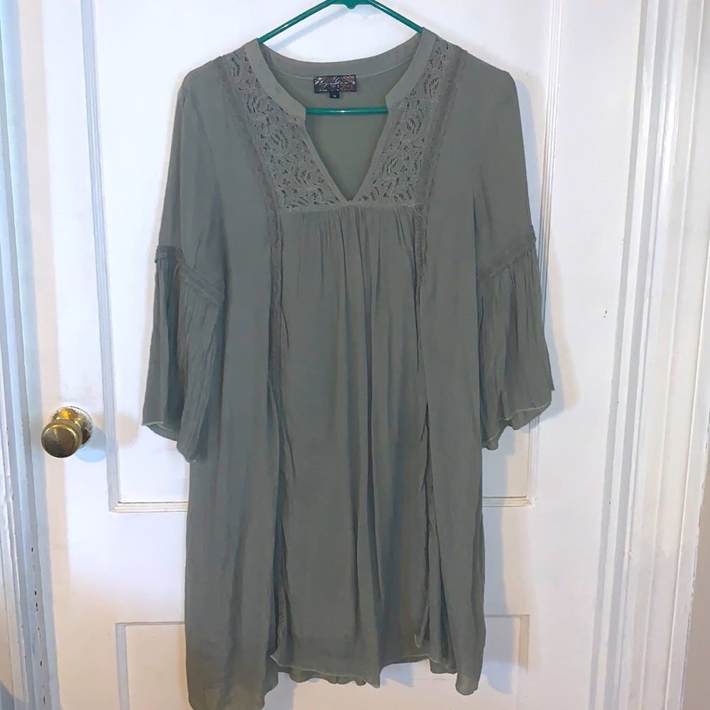 Sage green dress size medium